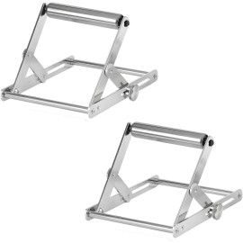 2Pcs Miter Saw Stand,Miter Saw Table,Adjustable Ci..